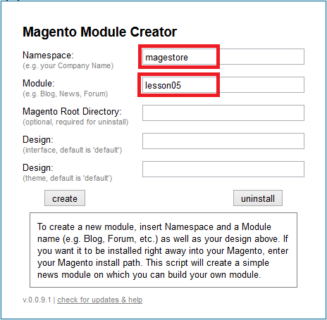 Magento Open Course - Create and Upgrade Magento Module
