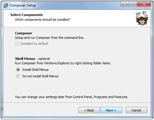 Magento 2.0 - How to install magento 2.0 - Install Composer step 2