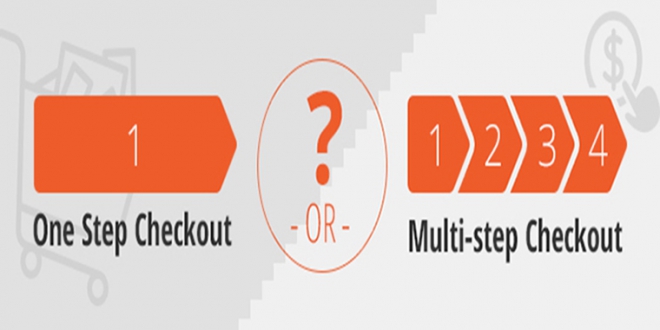 One Step Checkout vs. Multiple Steps Checkout