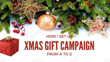 Xmas Gift Campaign - how to set up with promotional gift extension