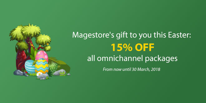 Magestore Easter's Campaign 2018: BARGAIN PAY FOR EASTER HOLIDAY 