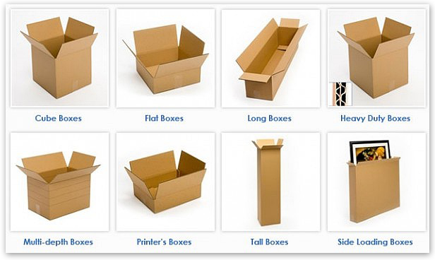 common types of packaging box