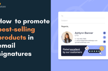 Promoting Best-Selling Products in Email Signatures